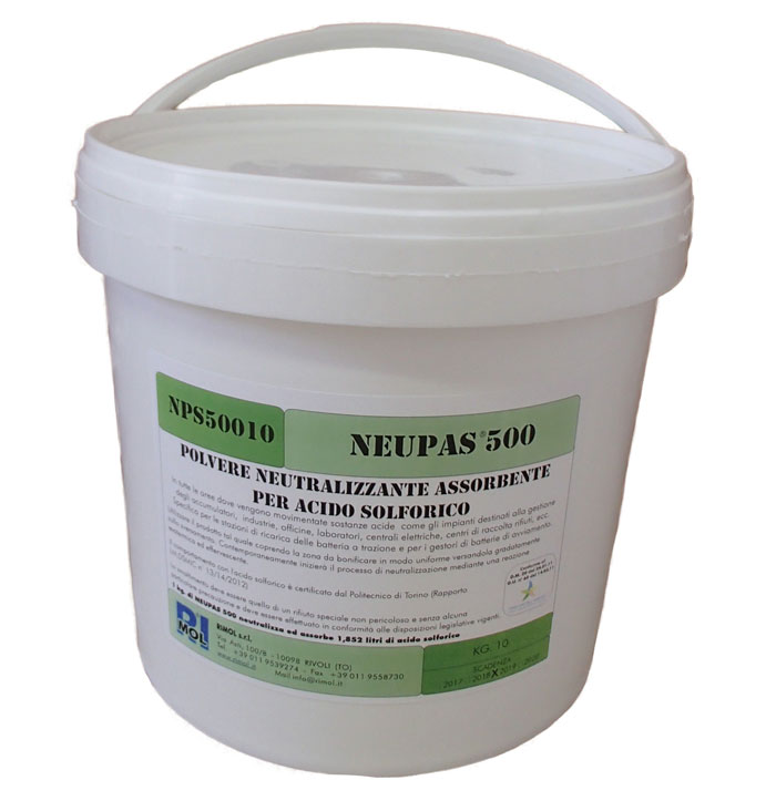 NPS500100S_Neupas_assorbenti_granulari_minerali_secchio_Rimol
