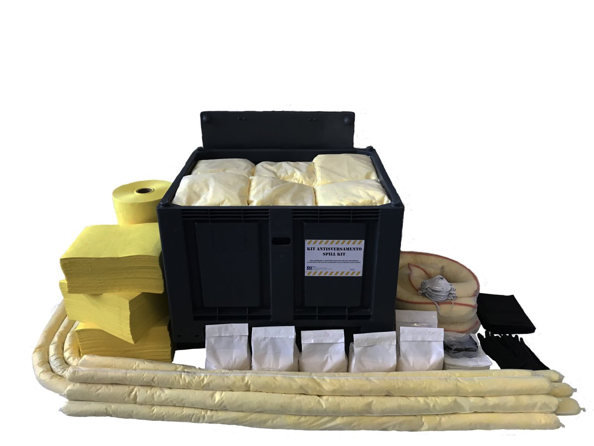 Kit_Antisversamento_Chimici_Universali_gialli_Baule_KIT700Y Rimol
