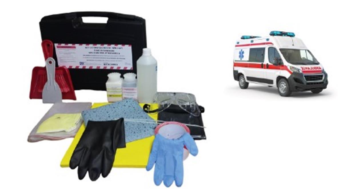 KIT DI EMERGENZA ANTISVERSAMENTO<BR>PER MEZZI DI TRASPORTO AVANZATI