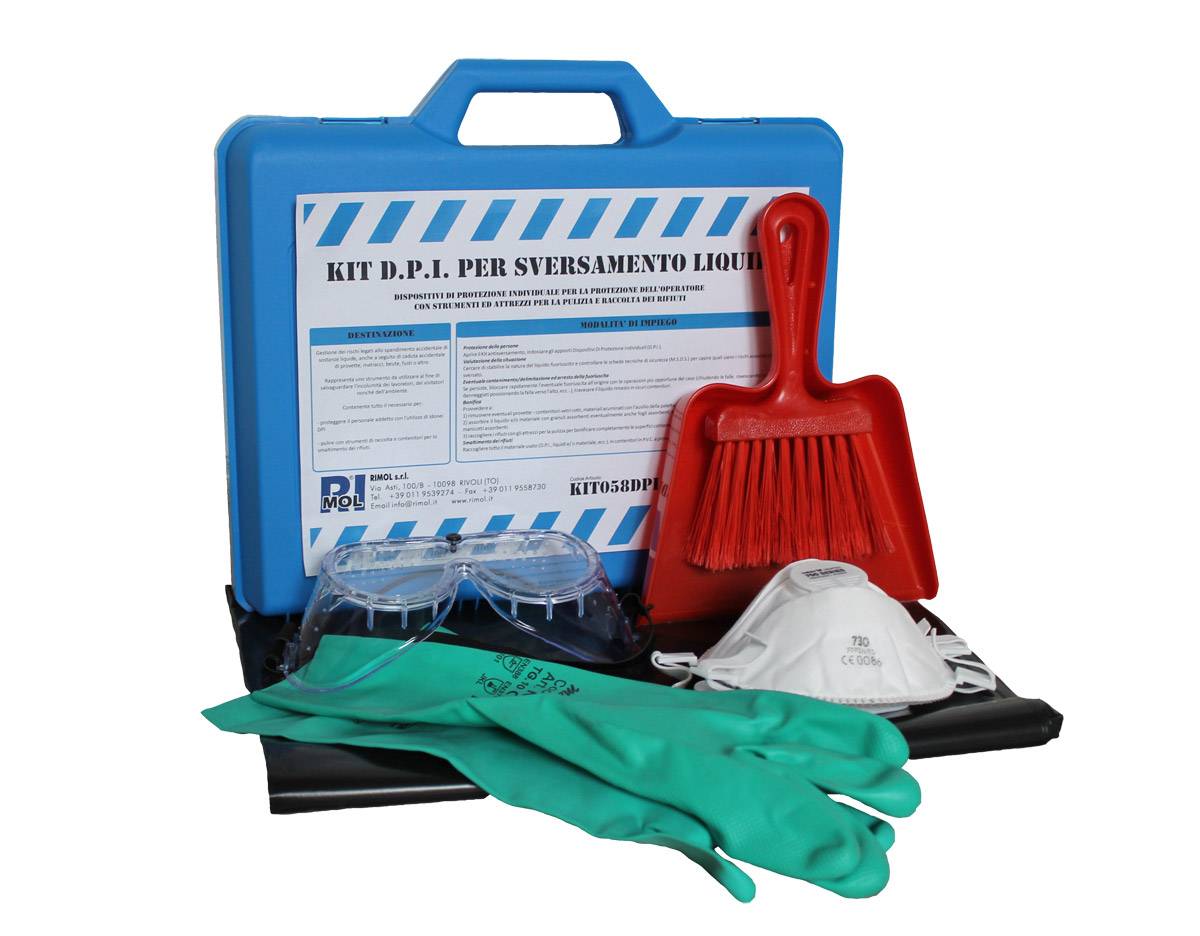 KIT057DPI_Kit_Antisversamento_DPI_per_sversamento_liquidi Rimol Torino
